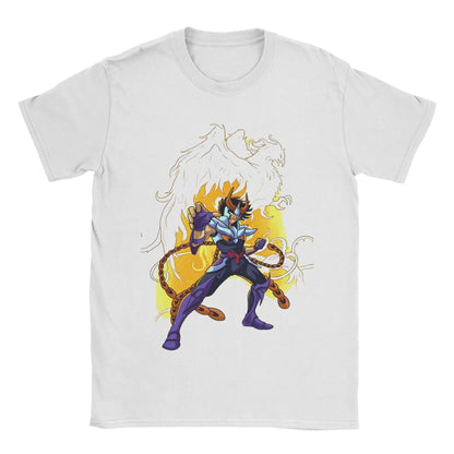 Knights of The Zodiac for Men Women T Shirt Anime Fashion Tee Shirt Short Sleeve Round Neck T-Shirt Cotton Gift Idea Clothes