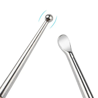 1Pc Tonsil Stone Removal Ear Wax Remover Tool Steel Remover Mouth Cleaning Care Tools Tonsil Stone Remover Health Care