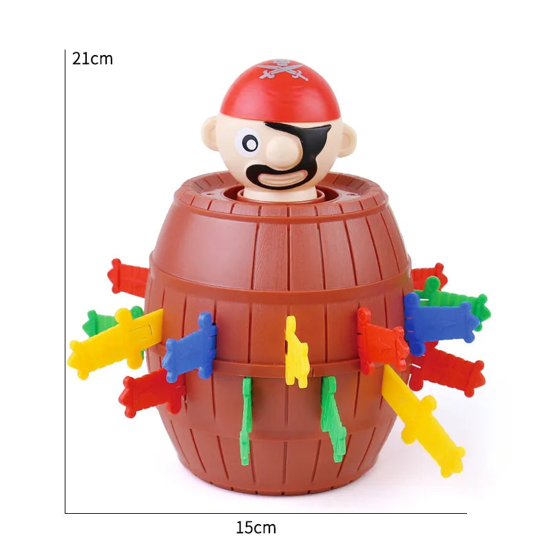 Pirate Board Game, Montessori Family Gathering Games, Childrens Funny Toy Cubes, Childrens Board Games Boys and Girls Gifts.