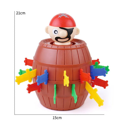 Pirate Board Game, Montessori Family Gathering Games, Childrens Funny Toy Cubes, Childrens Board Games Boys and Girls Gifts.