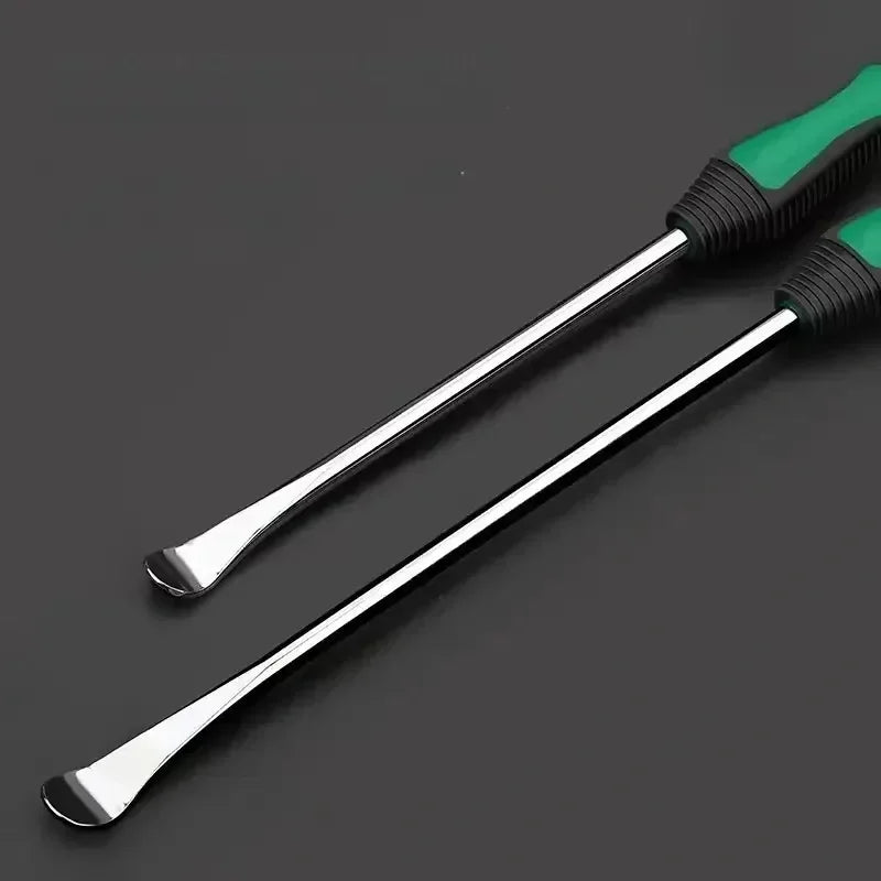 Tire repair pry bar, bicycle, motorcycle tire removal tool, pry bar, rocker plate, tire pry bar, tire scraping bar, pry bar