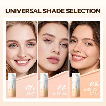 Color-Changing Sunscreen Foundation,Skin Tone Matching,All-Day Long-Lasting Wear,Perfect Base for Flawless Makeup