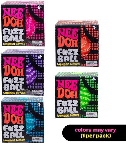 NeeDoh Fuzz Ball Blind Box Series Squishy Ornament Stress Relief Toys Suitable For People Under Pressure Fun Soft Stress Ball