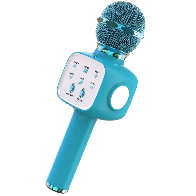 Microphone for Kids Child Microphones Wireless Bluetooth Karaoke Microphone Boys Girls Gift Birthday Thanksgiving Christmas