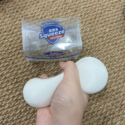 **ASMR Crunchy Soap Ball Squishy Stress Ball Filled Soft Squeeze Fidget Toy Anti-Stress Anxiety Relief Hand Decompression Toy