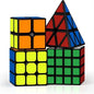 Qiyi Magic Cube 2x2 3x3 4x4 5x5 6x6 Black Stickers Educational Puzzle  Magic Cube Toys For Children Kids Gift Toy Cubo Magico
