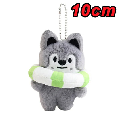 70style 10/20cm Skzoo Plush Toy Kawaii Skzoo Stray Kids Wolf Plush Cartoon Stuffed Animal Doll Kawaii Companion Toys Giftids