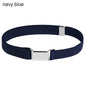 1PC Fashion Adjustable Children Elastic Belts Wide Candy Color Waist Belt Stretch Canvas Belt For Jeans Pants Kids Casual Belts