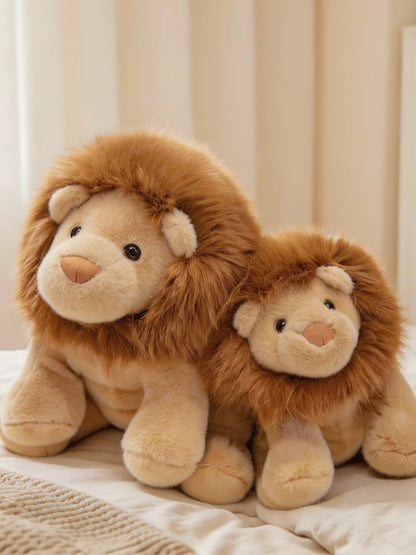 30/40/55cm Soft Kawaii Lion Plush Toys Stuffed Animals Cartoon Cute Lion Dolls Toys for Kids Room Decor Boys Birthday Gifts