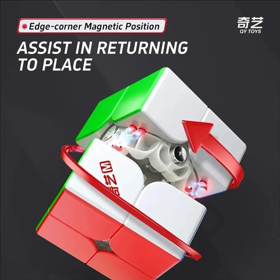 QiYi M Pro Series 2x2 3x3 4x4 Pyramid Magnetic Magic Cube Professional Speed Cubes Education Puzzle  Cubo Magico Toys Gifts