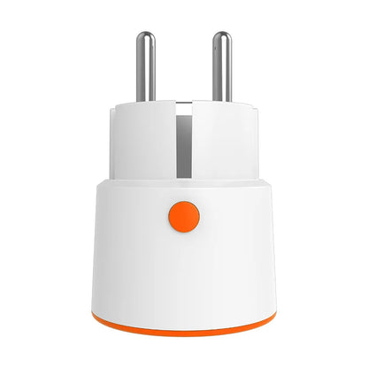 Tuya Zigbee EU Plug 16A Smart Home Voice Control Energy Monitoring Child Lock Schedule Timer Power Socket for Alexa Google Home