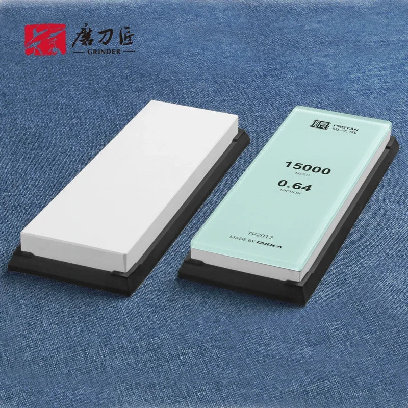 PROYAN Professional Sharpening Stone Grit240#15000# White Alundum Whetstone Kitchen Knife Sharpener Woodworking Grindstone Tool