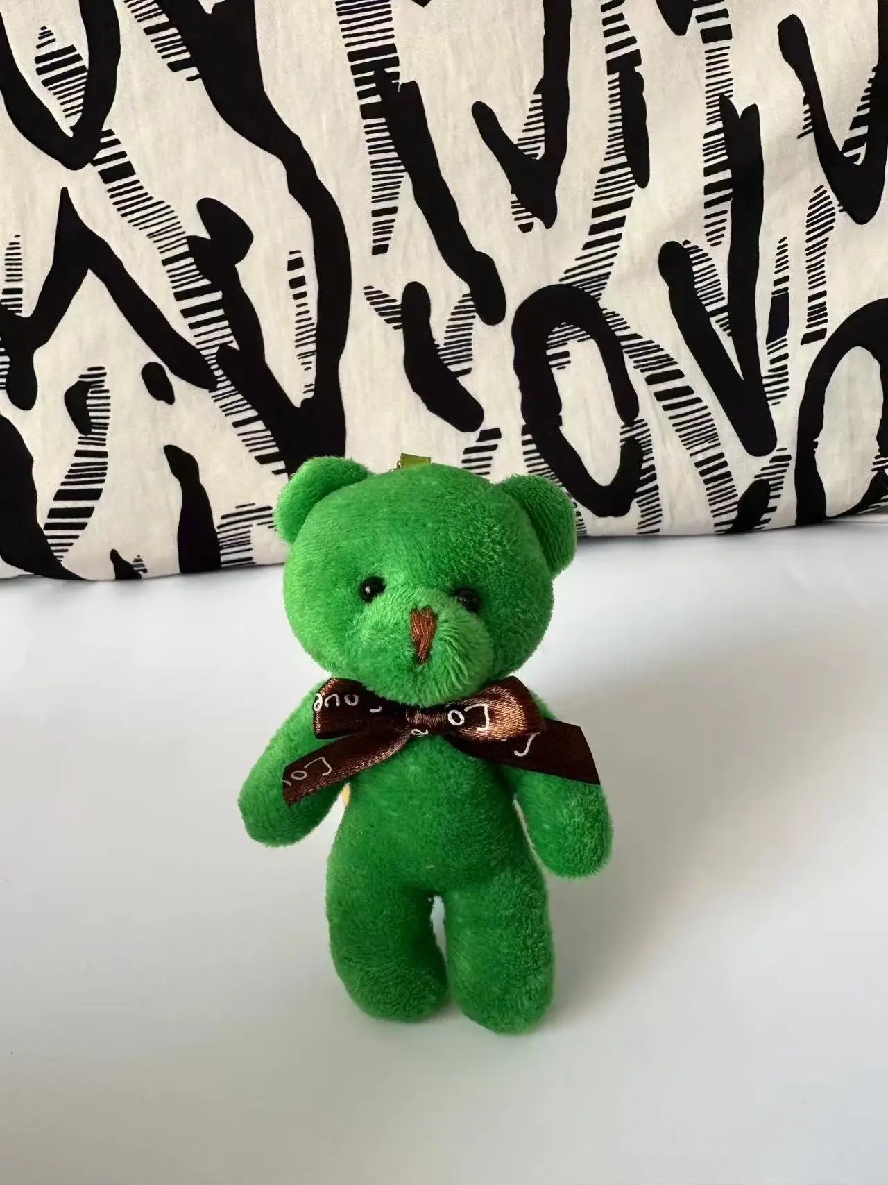 18-90Pcs Mini Teddy Bear Toy Plush Stuffed Bear Doll for Keychain Craft DIY Accessory Birthday Gifts Party Favors Supplies 4.7in