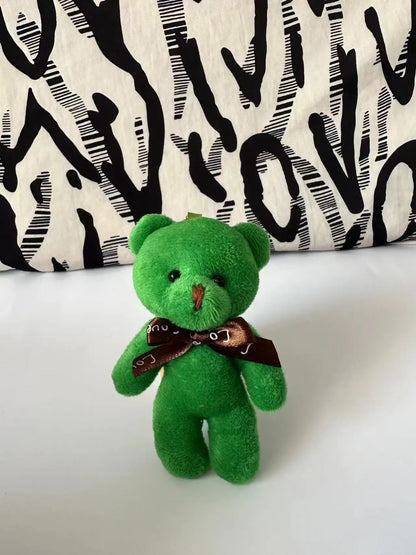 18-90Pcs Mini Teddy Bear Toy Plush Stuffed Bear Doll for Keychain Craft DIY Accessory Birthday Gifts Party Favors Supplies 4.7in