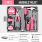 Hi-Spec 24pc Essential Home Tool Kit General Household Repair Hand Tool Set with Compact Storage Case for DIY Office Maintenance