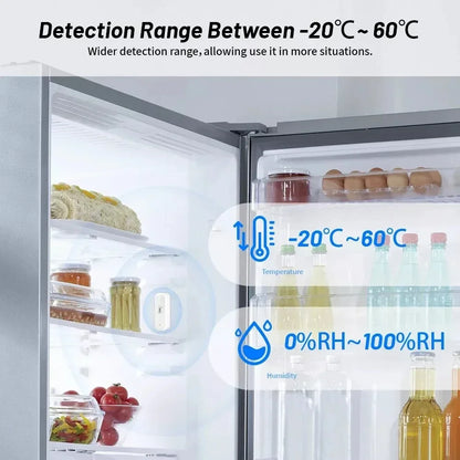 Tuya Zigbee 3.0 Wireless Temperature Humidity Sensor Smart Humidity Detector APP Monitor Voice Control Alexa Google Assistant