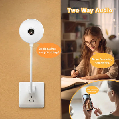 Indoor Mini Camera 3MP 2.4G WIFI Wireless Baby Monitor USB Light Bulb Camera Home Security Protection IP Cam Video Surveillance