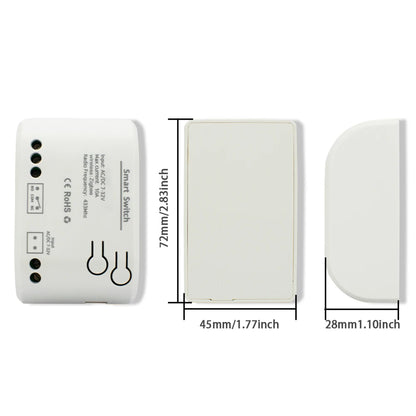 ZIGBEE 3.0 Smart Garage Door Opener AC DC7-32V 85-250V Remote Control Wireless Switch Relay Works with Tuya Smartlife Alexa