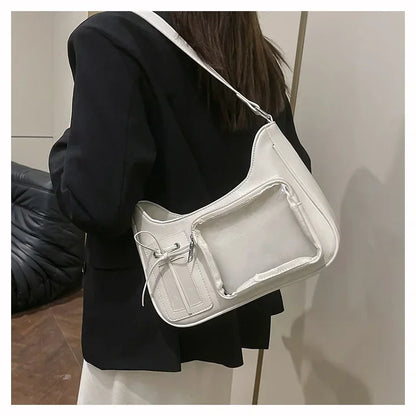 Koreańska Przezroczysta Torba Ita Bag JK Harajuku Duża Pojemność Torba Na Ramię Dla Kobiet Dziewcząt Torebka Y2k Kawaii Bolso Mujer