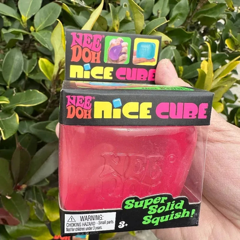 2026 Needoh Nice Cube Sensory Stress Reliever Fidget Tool for Anxiety & Focus Desk Sensory Cube for Adults & Kids ﻿#%