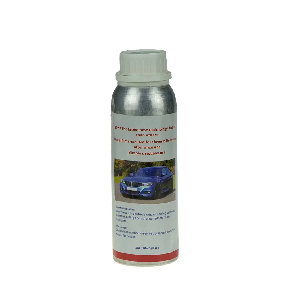800ml Headlights Liquid Polymer Headlight Chemical Polish Repair Fluid Refurbishment Scratch Repair Polishing Headlights Kit