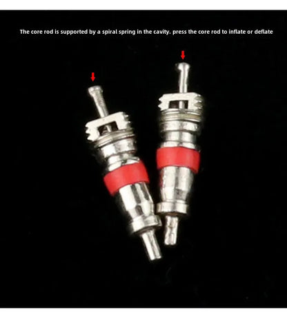 20pcs Car Tire Valve Core Removal Tools Insert With Remover Tool For Car Bike Motorcycle Wheel Valve Core Wrench Screw Driver