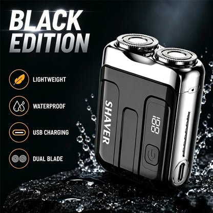 Electric Shaver Waterproof men,mini portable electric shaver accessories,rechargeable heads replacement
