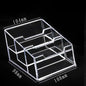 Business Card Stand Creative Transparent Acrylic Card Storage Box Business Large Capacity Card Box
