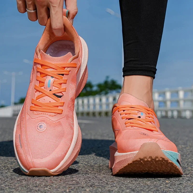 Running Shoes Speciality Carbon Board Marathon Men Sports Breathable Lightweight Women's Comfortable Athletic Sneakers
