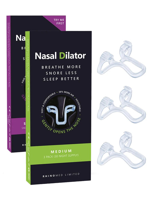 Nasal Dilator Snoring Solution - Alternative to Nasal Strips for Improved Sleep Quality And Snoring Reduction