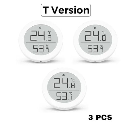 Qingping Temperature Humidity Sensor T Version Thread/BLE High-precision Indoor E-Link INK Thermometer work with Apple HomeKit
