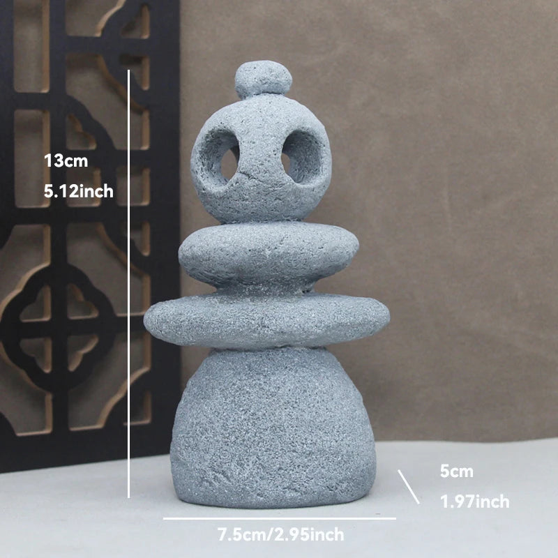 Sandstone Stone Miniature Mountain Fairy Garden Bonsai Rockery Lanscaping Ornaments Aquarium Decoration Accessories Home Decor