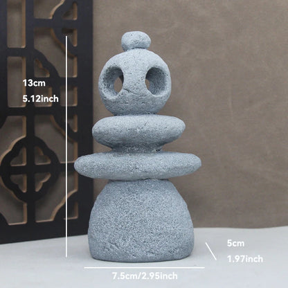 Sandstone Stone Miniature Mountain Fairy Garden Bonsai Rockery Lanscaping Ornaments Aquarium Decoration Accessories Home Decor