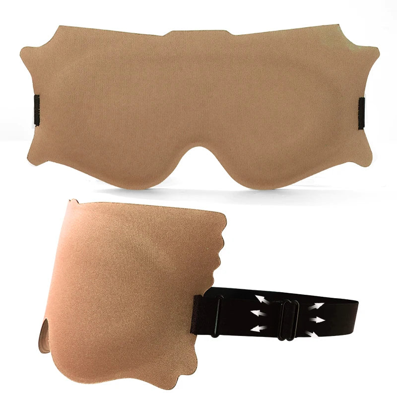 Travel 6D Sleeping Mask Eyepatch Blindfold Light Eye Mask for Sleeping Mask Slaapmasker Night Sleeping Aid Sleep Patch