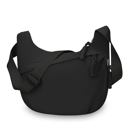 Trendy and Fashionable Women's Single-Shoulder Crossbody Fabric Bag, Versatile and Elegant, Large Capacity, Suitable for Daily Wear, Shopping, and Work