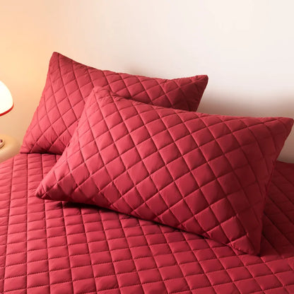 1 Pieces Waterproof Pillowcase Machine Washable Pillow Cover Bedroom Decor Suitable for With Children Just Pillowcase ,No Pillow