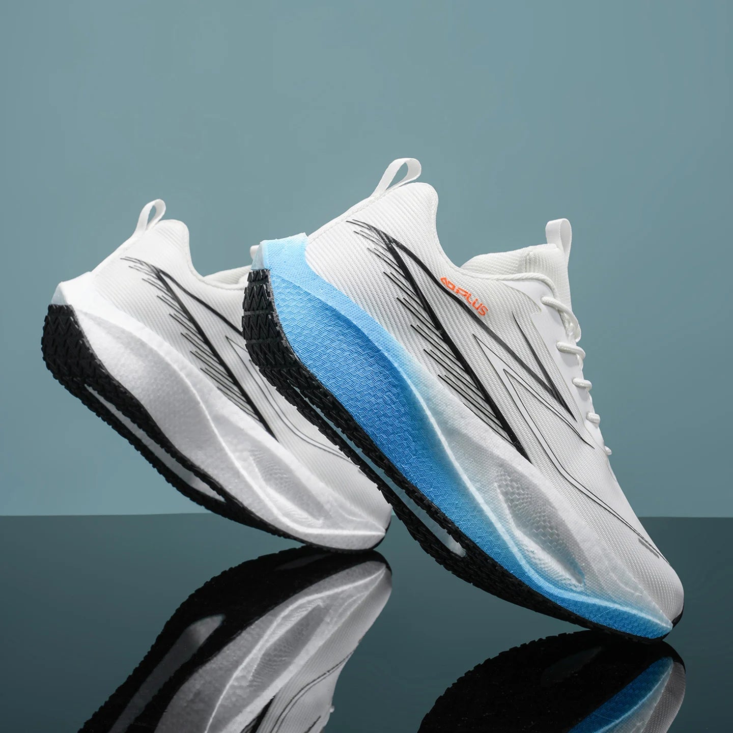 Men Running Shoes Carbon Board Marathon Sports Air Cushiion Breathable Lightweight Women's Comfortable Athletic Walking Sneakers