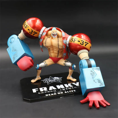 One Piece Franky Zero New World Two Years Later Battle Version Boxed Pvc Figure Anime Collectible For Adult Collectors