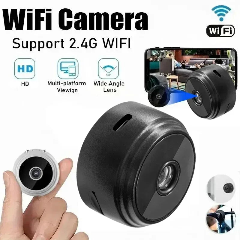 A9 Wireless WIFI Network HD 1080p Infrared Night Vision Camera for Home Outdoor Sports Surveillance Security