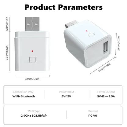 Tuya Smart WiFi/Zigbee Micro 1 2 3 USB Adaptor Switch 5V Mini USB Power Adaptor Smart Life Control Via Alexa Google Yandex alice