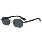 New Vintage Elliptical Sunglasses Women Men Polygon Sun Glasses Female Oval Eyewear Sunglasses for Male Female Eyeglasses