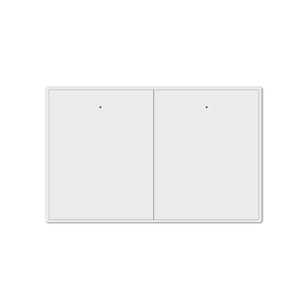 Zemismart Zigbee US AU Wall Light Switch No Neutral 1 2 3 Gangs Black Interruptor Work with Tuya Alexa Google Home Voice