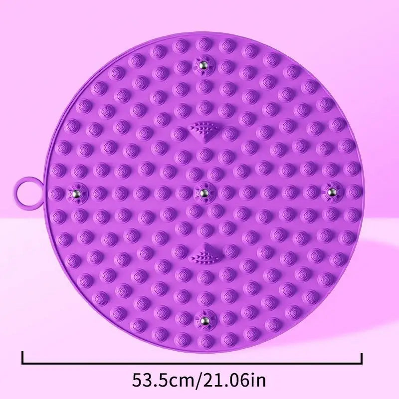 [TG823]Pressure Point Pads Board Foot Massage Acupressure Mat Foot Reflexology Walking Toe Plate Magnetic Acupressure Disc Care