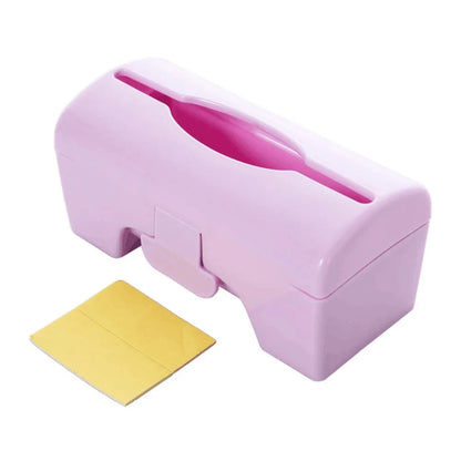 Trash Bags Storage Box Garbage Bag Dispenser for Kitchen Bathroom Wall Mounted Grocery Bag Holder Kitchen Plastic Bags Container
