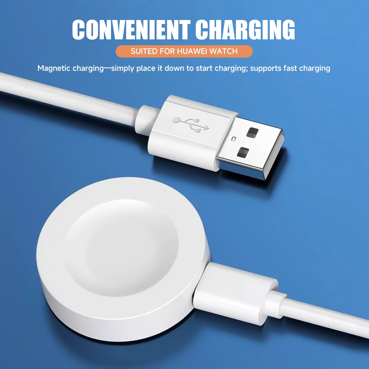 Wireless Integrated Charger for Huawei Watch 5 4 3 D Ultimate Buds GT6 GT5 GT4 GT3 GT2 Pro ECG GT Cyber Runner 2022