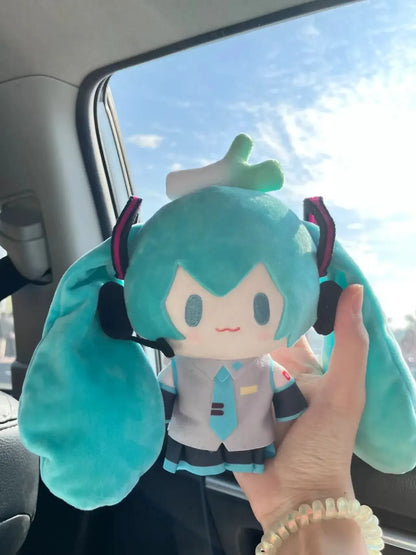 NEW 2026 Hatsune Miku Fufu Plush Doll Fuwafuwa Anime Kawaii Cute Cool Toys Dolls Plush Room Car Desk Decor Birthday Gift For Fan