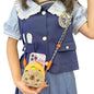 Large Capacity Capybara Plush Shoulder Bag Cartoon Capybara Handbag Unisex Capybara Handbag
