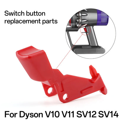 Trigger Switch Button for Dyson V10 V11 SV12 SV14 Vacuum Cleaner Replacement Parts Improved Power Button Tool with Screwdriver