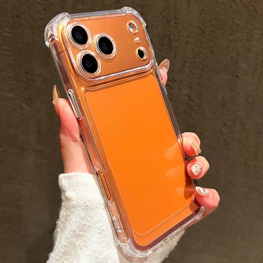 Luksusowe Etui Przeciwwstrząsowe Przezroczyste do iPhone 17 16 15 14 13 12 11 Pro X XR XS Max Plus Air Miękkie Przezroczyste Etui Bumper
