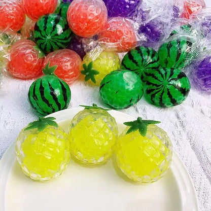 Stress Ball Soft Fidget Sensory Toy for Adults, ADHD Autism Relax, Party Favors Gifts Squishy Watermelon Squeeze Toy